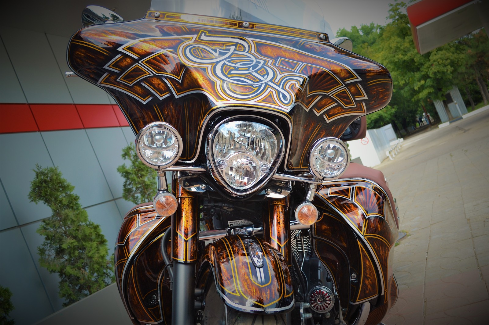 Yamaha custom painting - My, , , Exclusive, Painting, Custom Paint Job, Custom, Video, Longpost