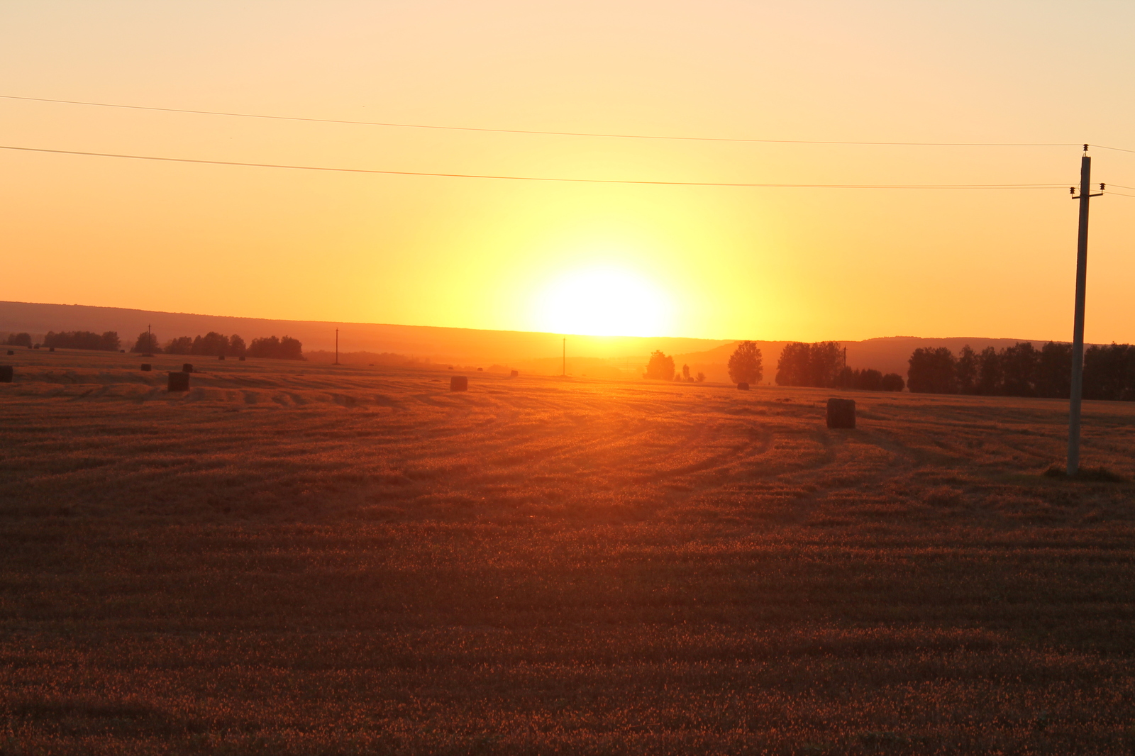 Warm August - My, Sunset, Warmth, Mordovia