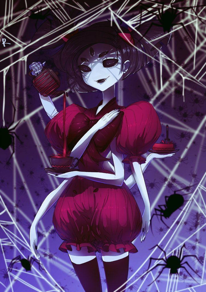 Muffet - Undertale, Muffet, Art