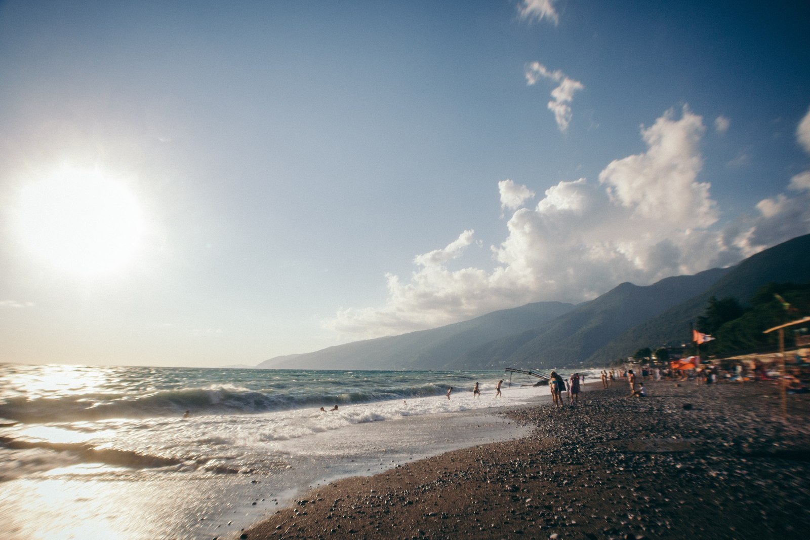 SLLLLLARTAKA, JSCHCHICH, Sexual, Volossataya .... CURUUUUUUUUUZIN !!!! On the wave of posts about Abkhazia. - My, My, Abkhazia, , Relaxation, Gagra, Longpost