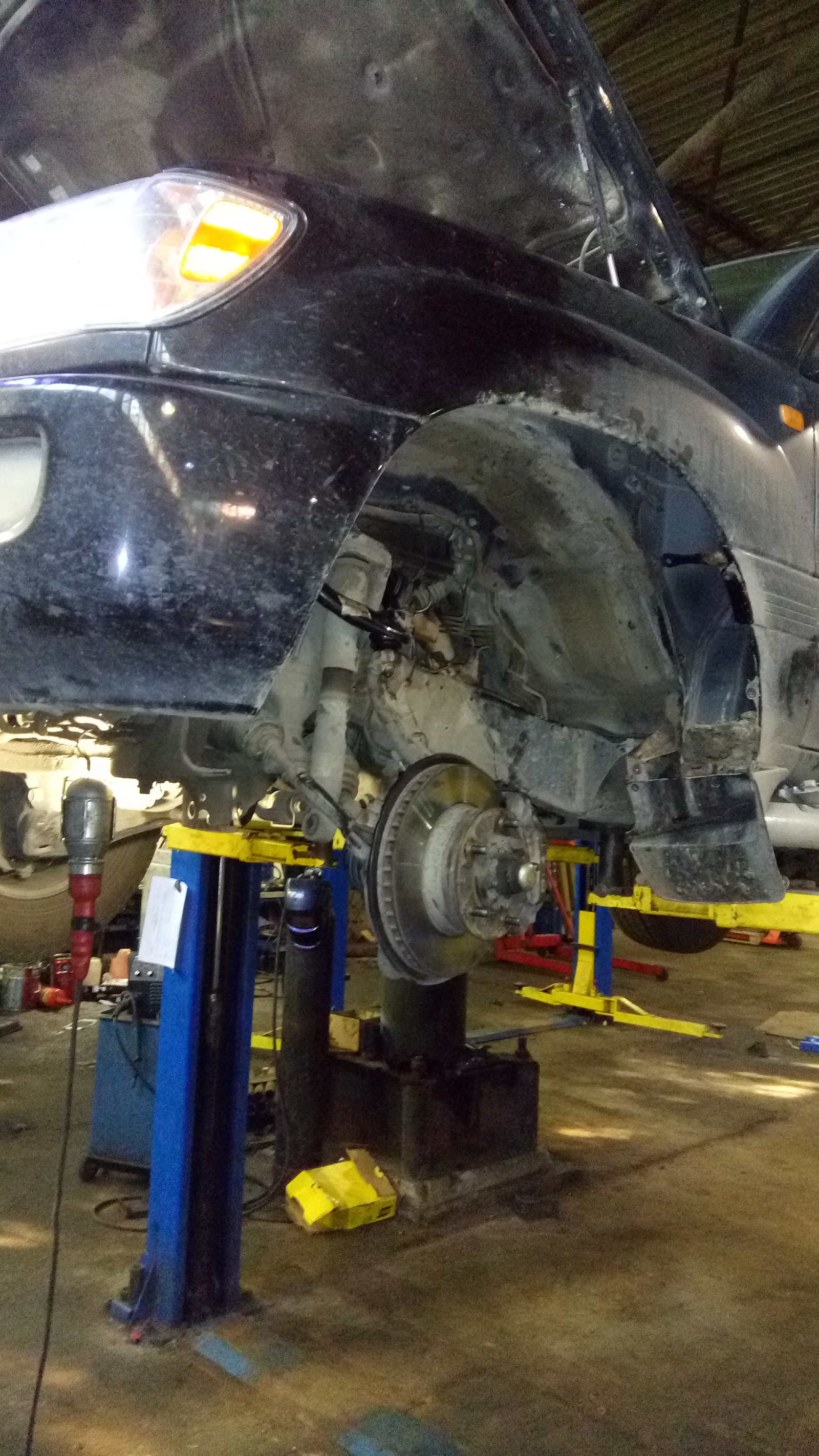 Under the wing of Toyota Land Cruiser - My, Auto, Auto repair, Motorists, Longpost