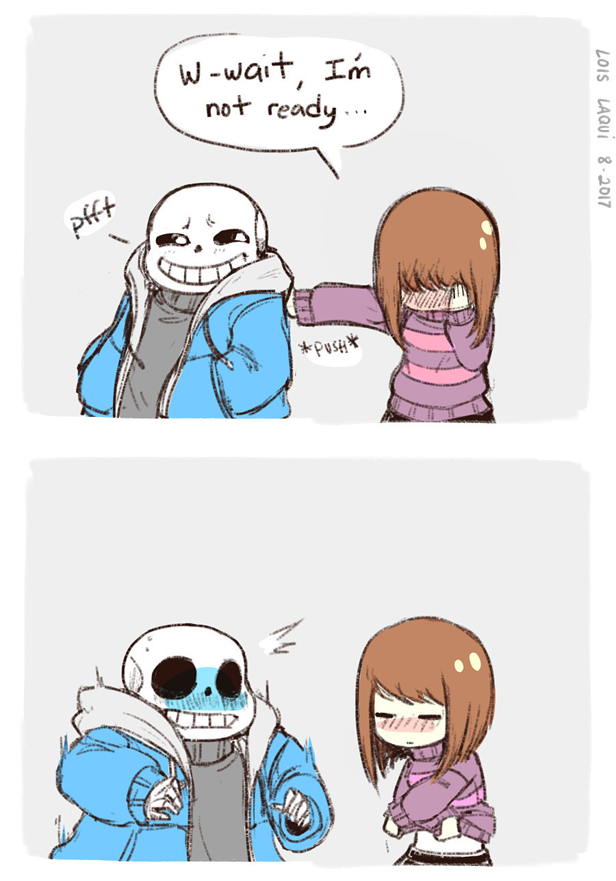 We started with a joke.... - Undertale, Frisk, Sans, Longpost