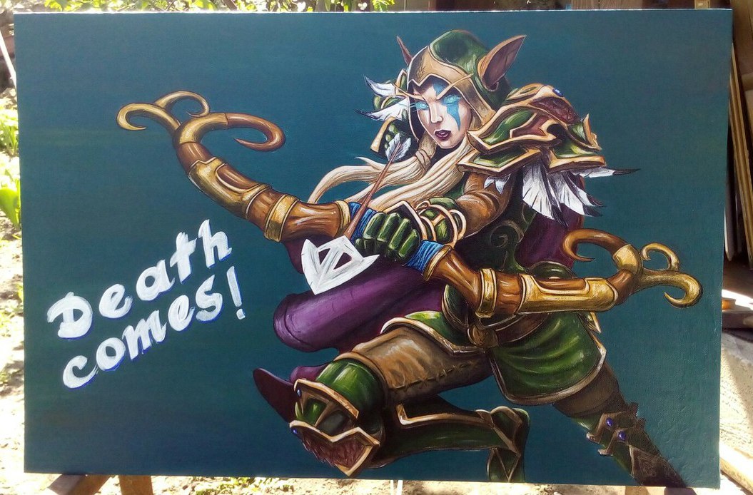 Paintings from Dmitry Tepes - , Art, Blizzard, Warcraft, Hearthstone, , Overwatch, Longpost