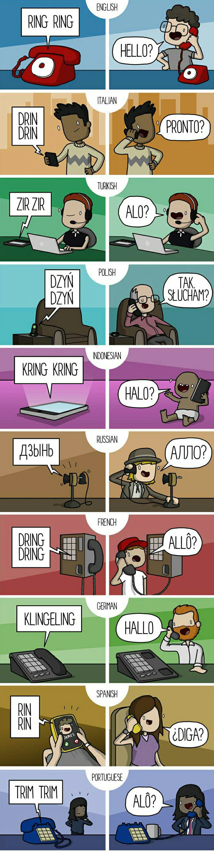 Hello? - Hello, Telephone, Foreign languages, 9GAG, Longpost