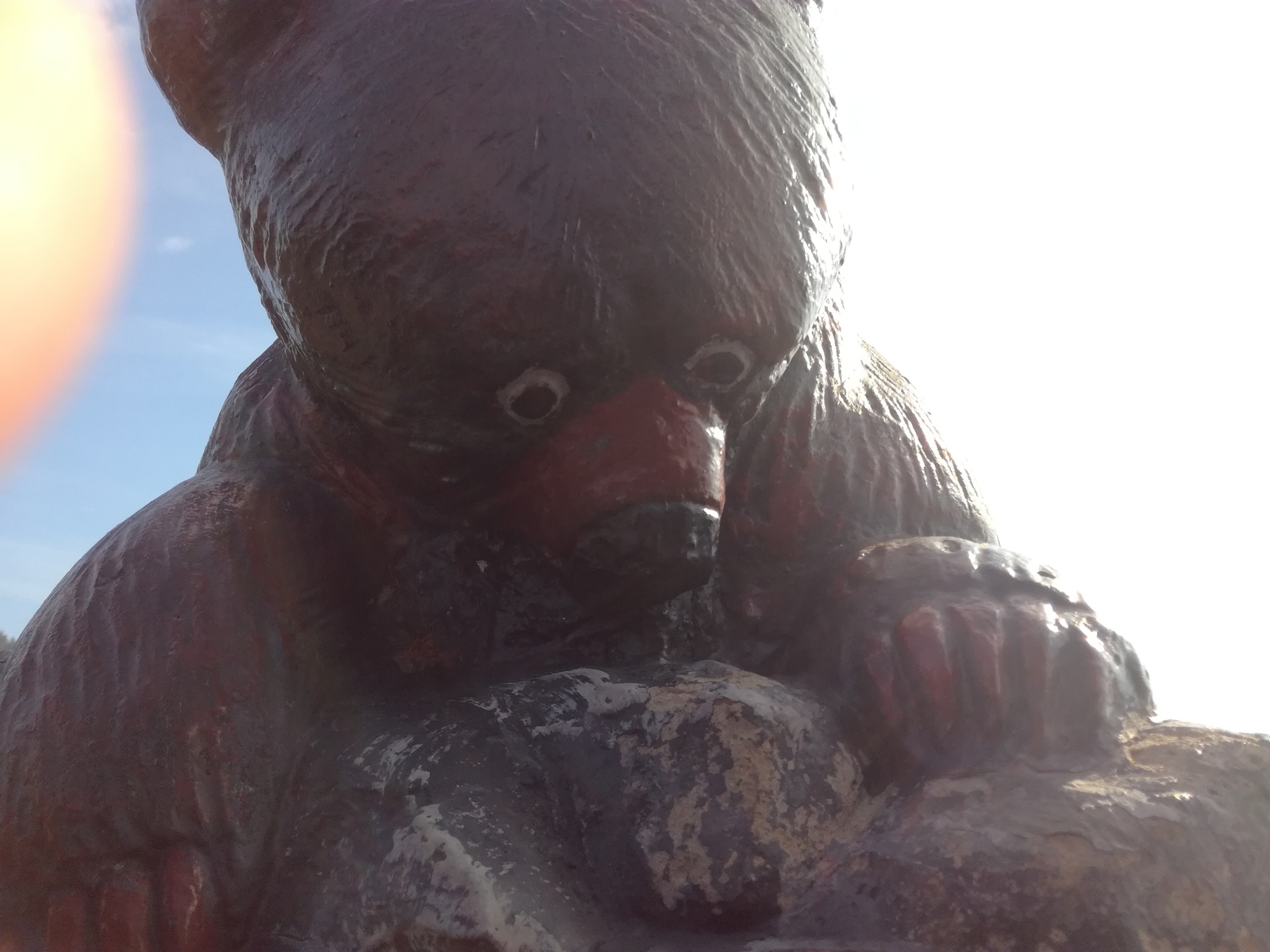 Monument of perseverance. - My, Bear, Mezhdurechensk, Stubbornness, Sight, Addiction, Longpost, The Bears
