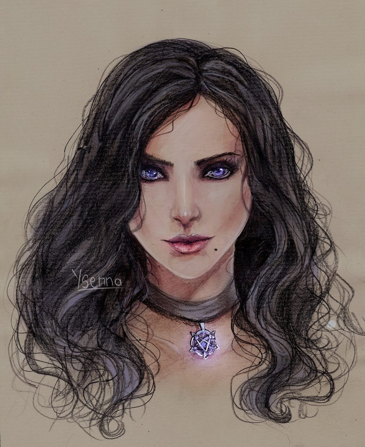 Yennefer of Vengerberg by AlcoholicRattleSnake - Арт, Ведьмак, Йеннифер