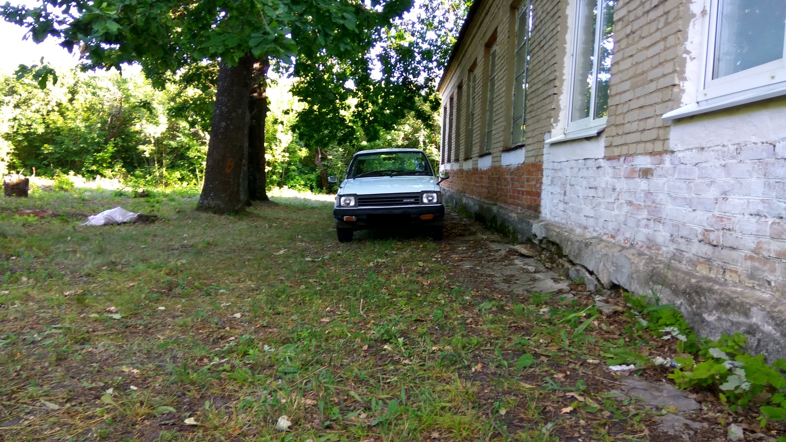 Everyday life of a millionaire Part 4 - My, The medicine, Nature, UAZ loaf, Apples, cat, Toyota, Right hand drive cars, Starlet, Longpost