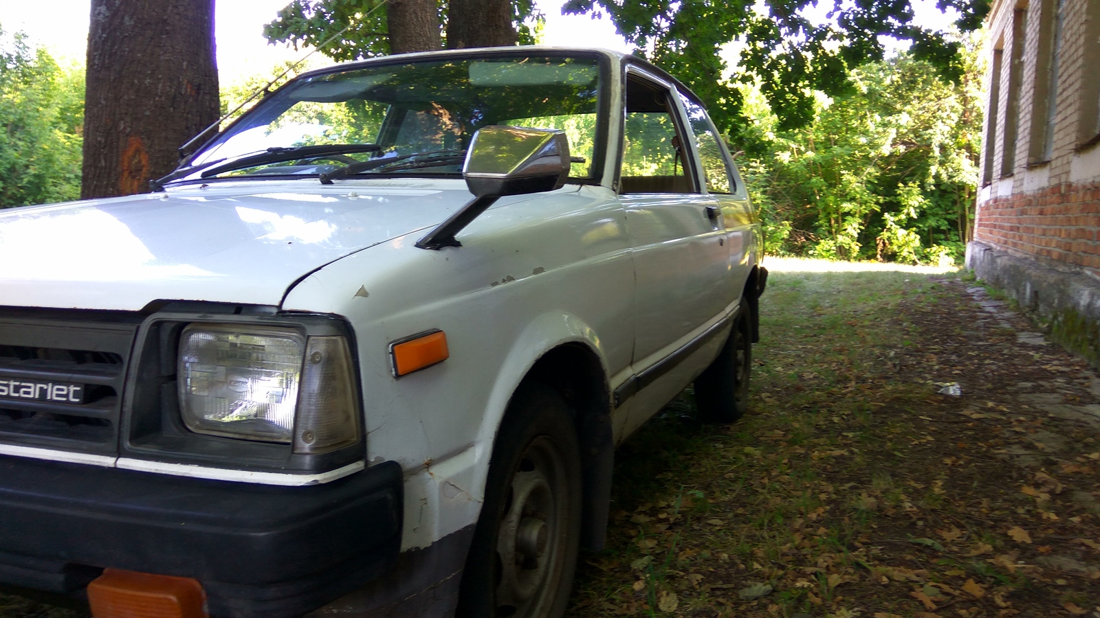 Everyday life of a millionaire Part 4 - My, The medicine, Nature, UAZ loaf, Apples, cat, Toyota, Right hand drive cars, Starlet, Longpost