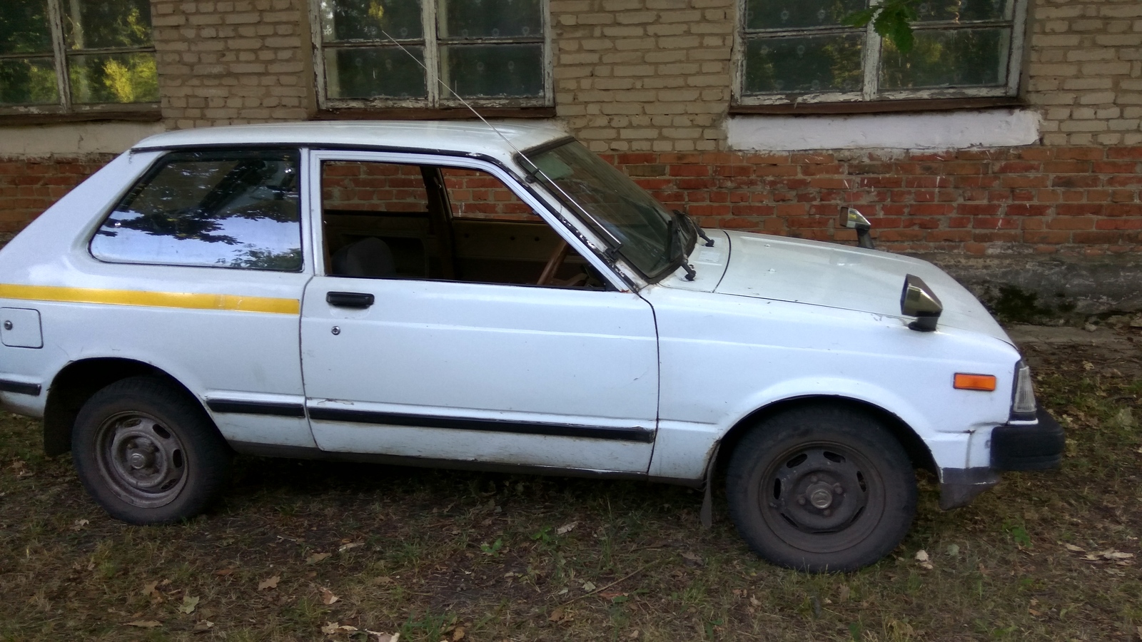 Everyday life of a millionaire Part 4 - My, The medicine, Nature, UAZ loaf, Apples, cat, Toyota, Right hand drive cars, Starlet, Longpost