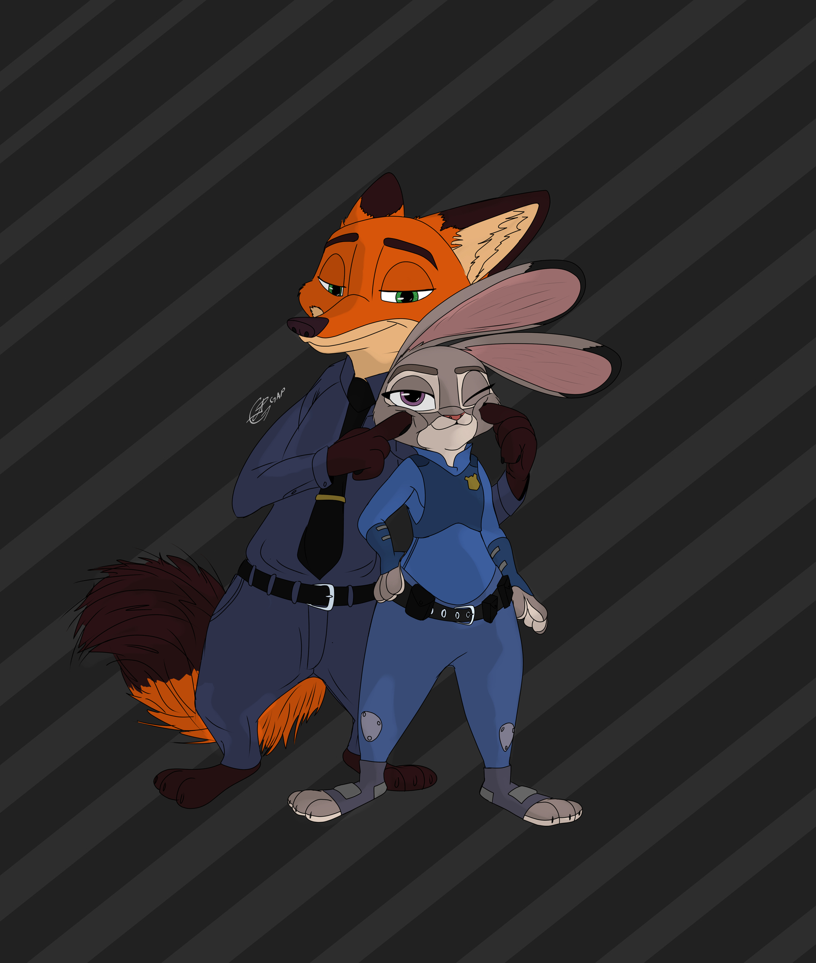 Cheeks - Zootopia, Zootopia, Nick and Judy, I ship IT real hard