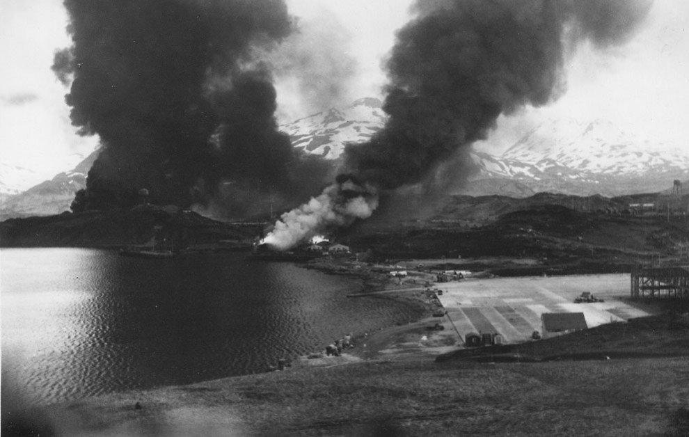 WWII. Битва за Мидуэй и алеутская кампания. - Вторая мировая война, Не мое, История, 1942, 1943, Длиннопост, Черно-белое фото