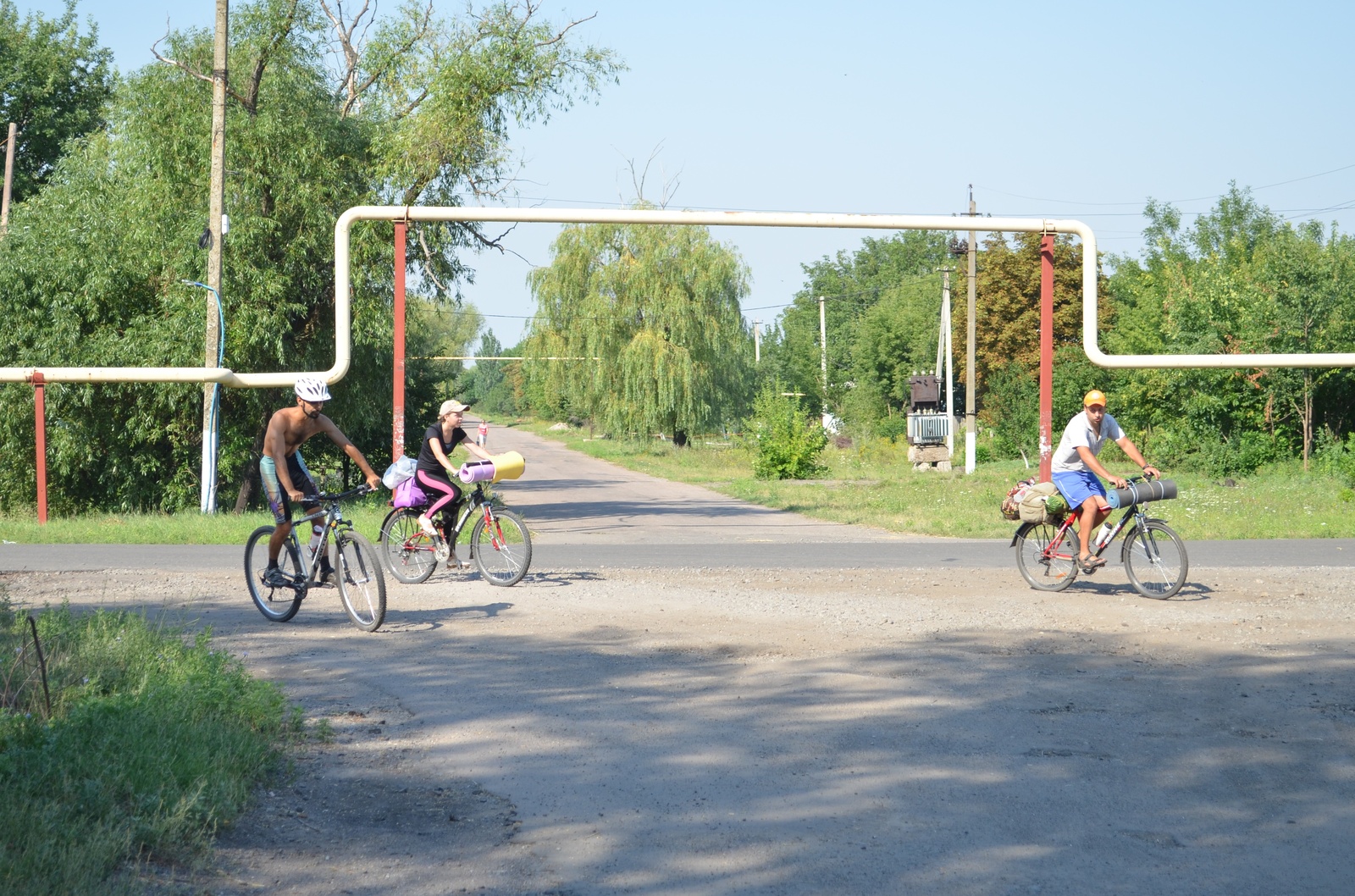 Weekend at the Grabovsky reservoir (VeloZhdanovka and VeloEnakievo) - My, Weekend, A bike, Longpost