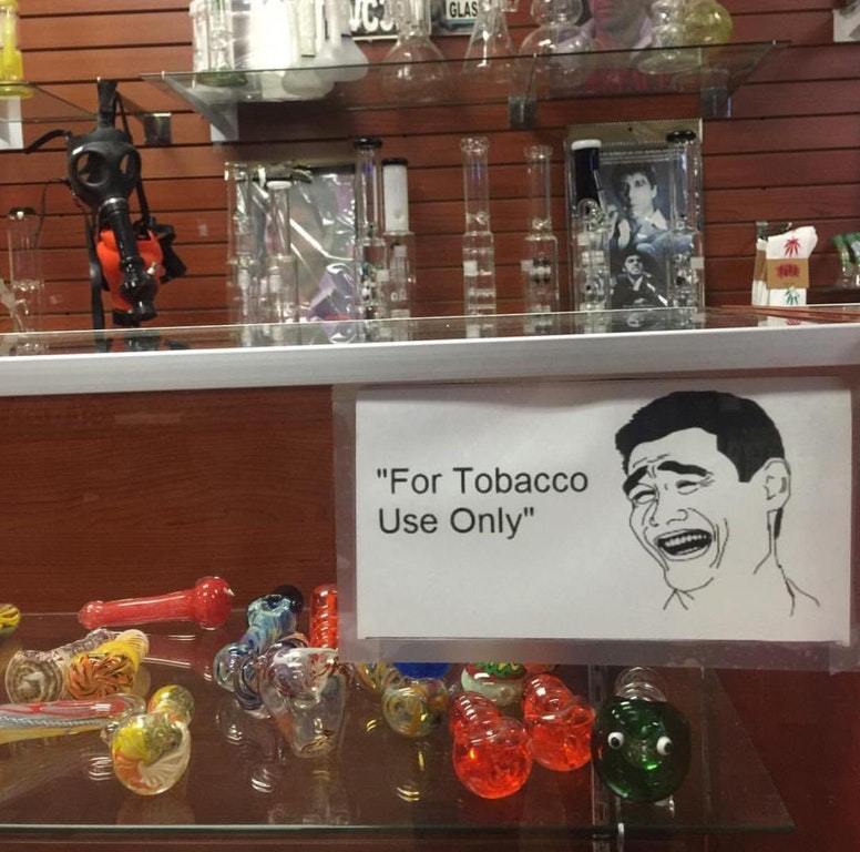 Subtle approach to the target audience. - , Tobacco, Marketing, , Bong