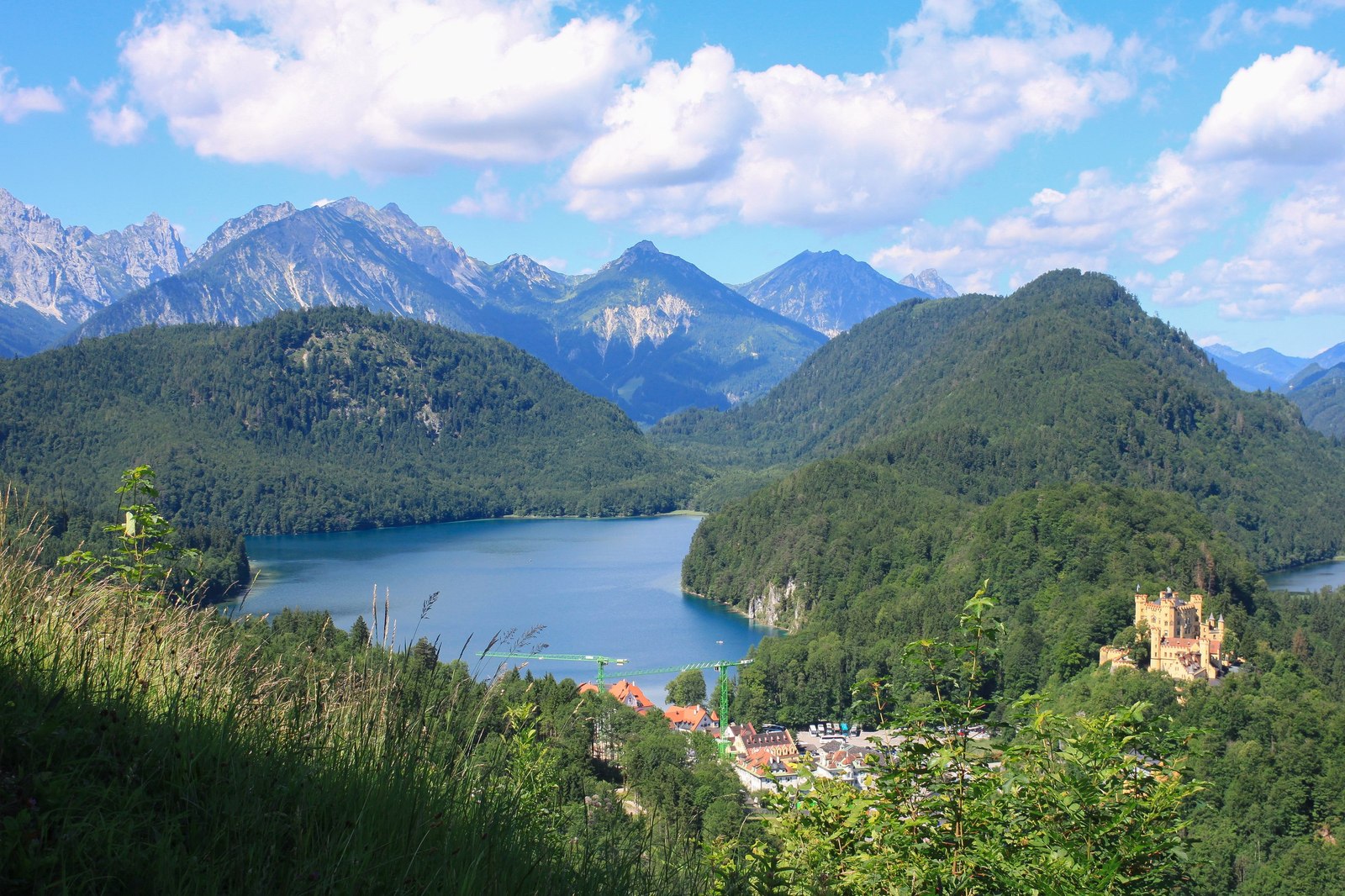 Bavarian castles and surroundings - My, Longpost, Nature, The photo, My, Germany, Alps, Bavaria, Neuschwanstein