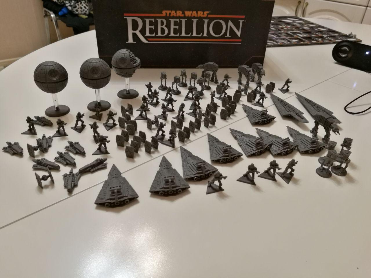 Collection update: Star Wars: Rebellion and a couple of extras. - My, Board games, Tabletop, Longpost