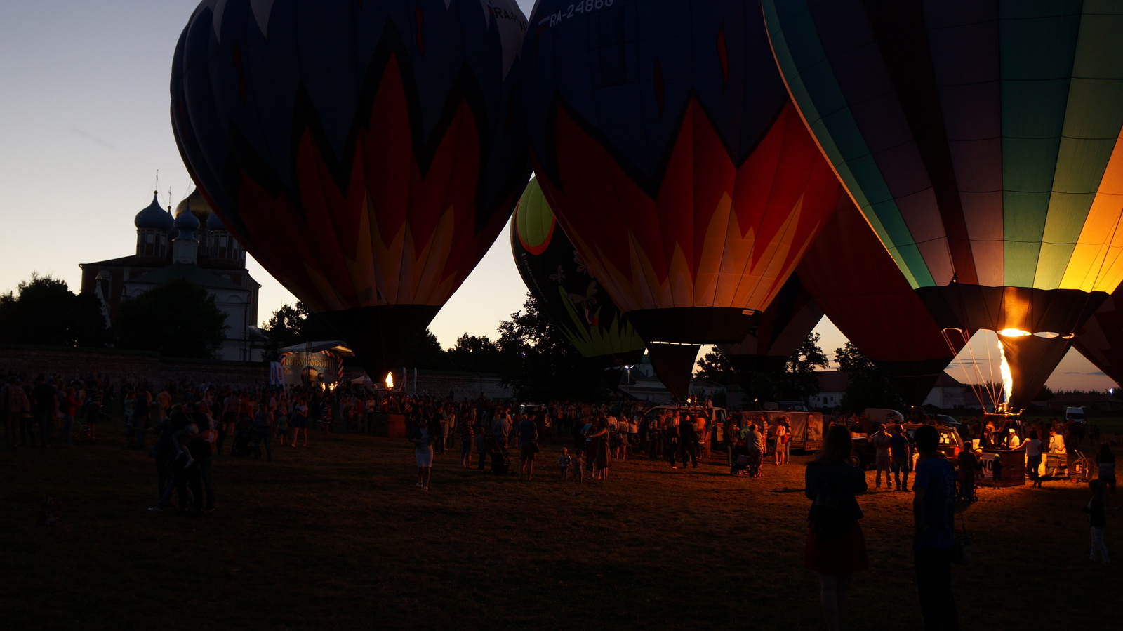 Sky of Russia 2017 - My, Kremlin, , Ryazan, The festival, Balloon, , Longpost