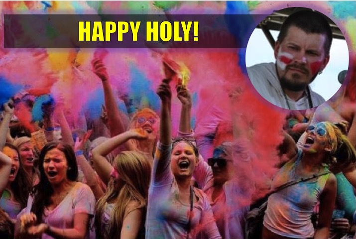 Artur Pruzovsky: about Indian traditions in Ukraine. Festival of colors in Kyiv - My, , , Holi color festival, Holi, International relationships, 