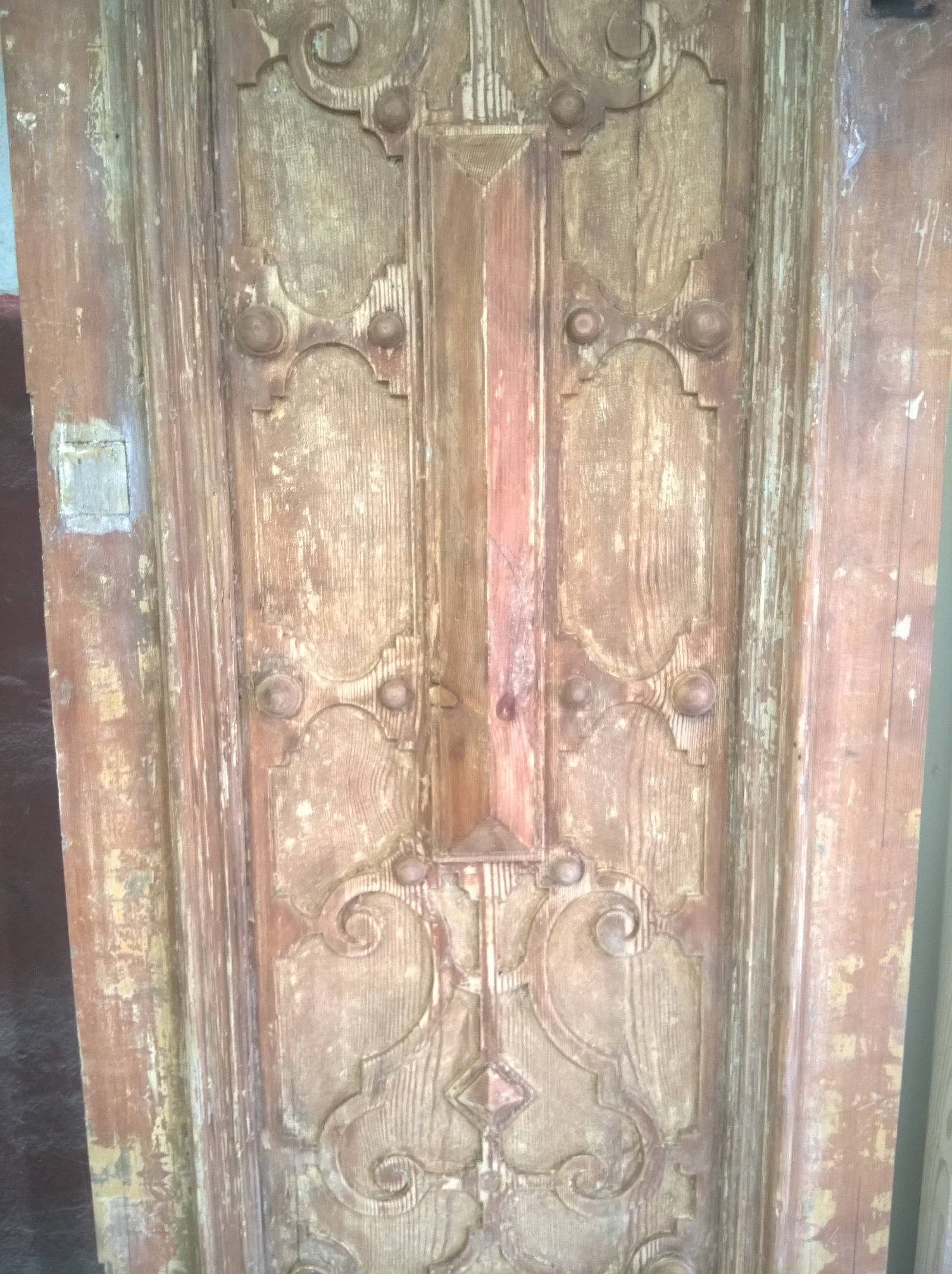 Restoration of doors (120 years) - My, Door, Restoration, , Old man, Longpost