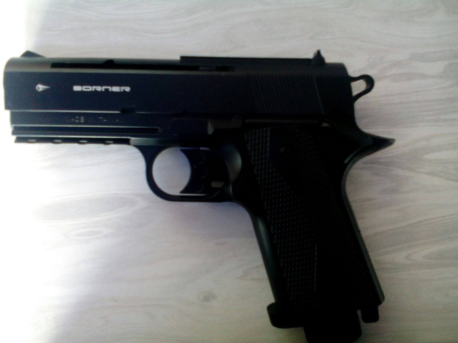 Overview of the air gun Borner wc 401 - My, Airguns, Air pistol, Longpost