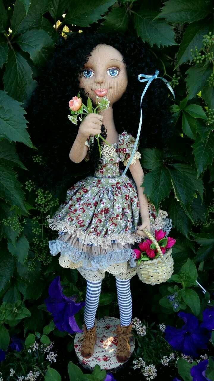 Paseka Dolls - My, Textile doll, Handmade, Handmade, Interior doll, Longpost, Needlework without process