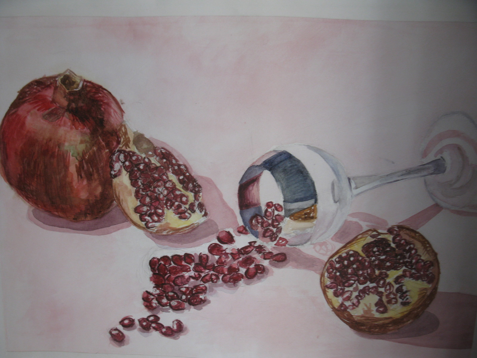 Tasty post =)))) A few goodies and usefulness) - My, Pencil drawing, Watercolor, Still life, Longpost