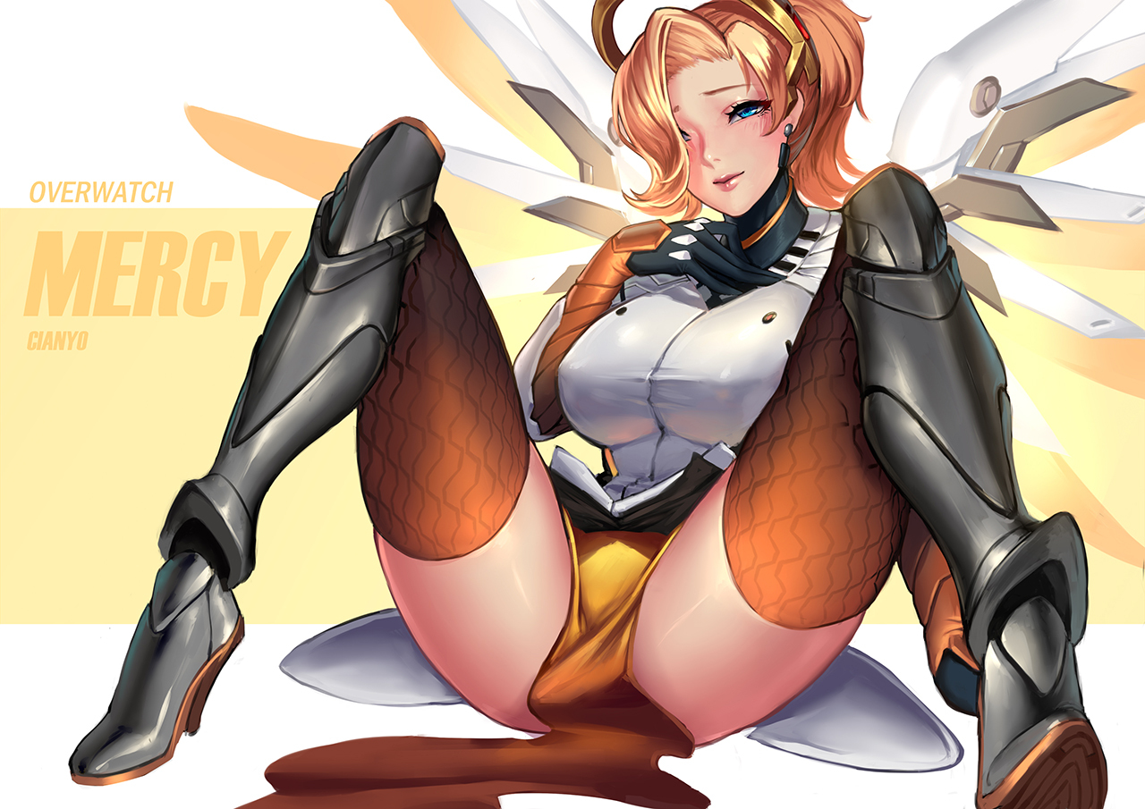 Mercy - NSFW, Overwatch, Mercy, Cian yo