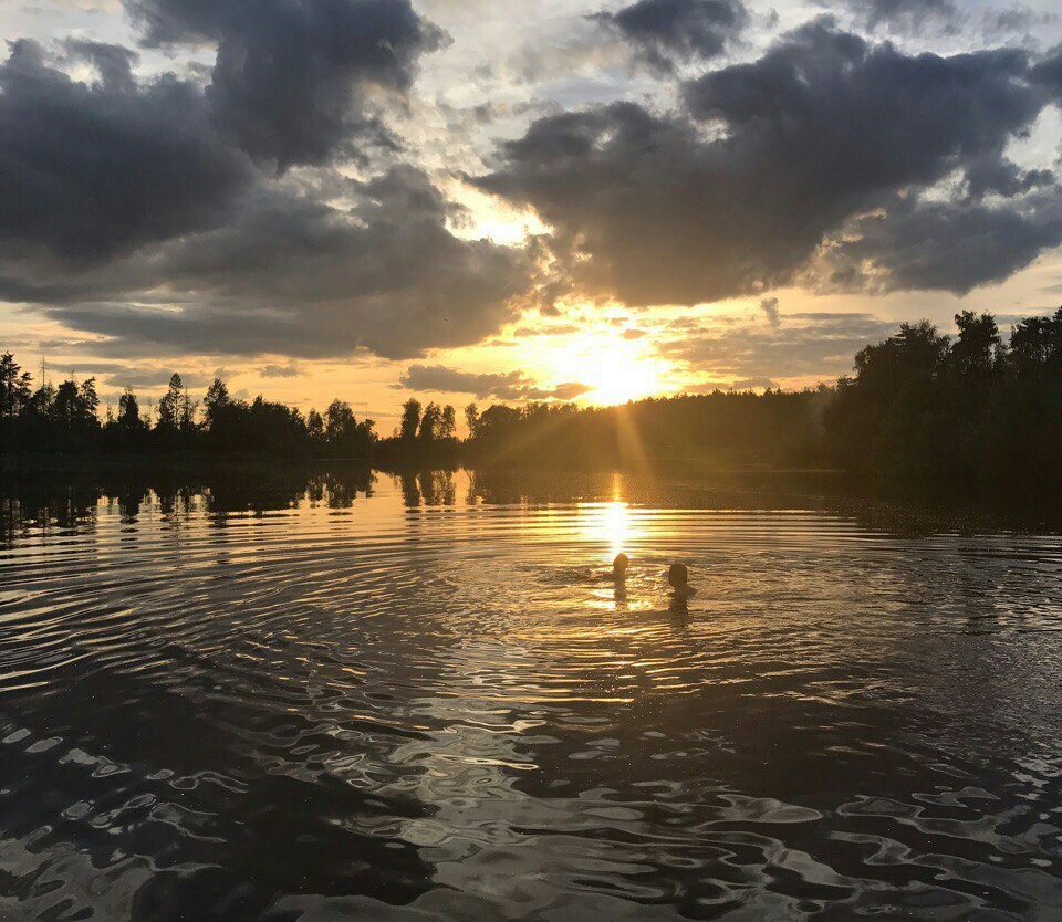 Summer in the Moscow region - My, Summer, Moscow, Water, iPhone 7