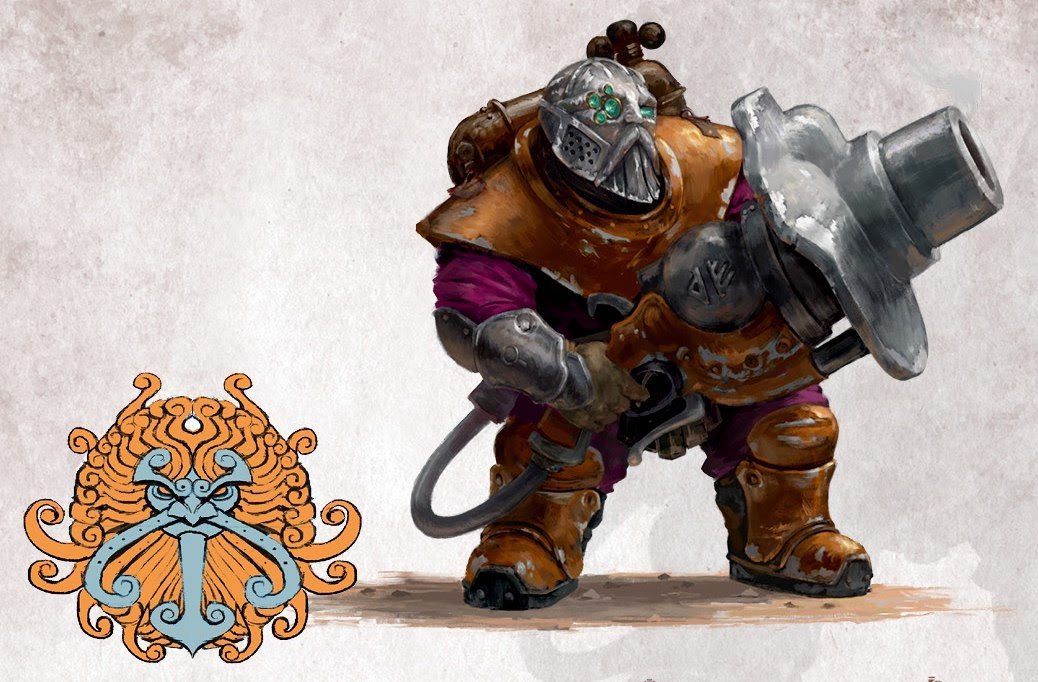 Kharadron Overlords - Warhammer: Age of Sigmar, Warhammer, Kharadron Overlords, Wh Art, Длиннопост