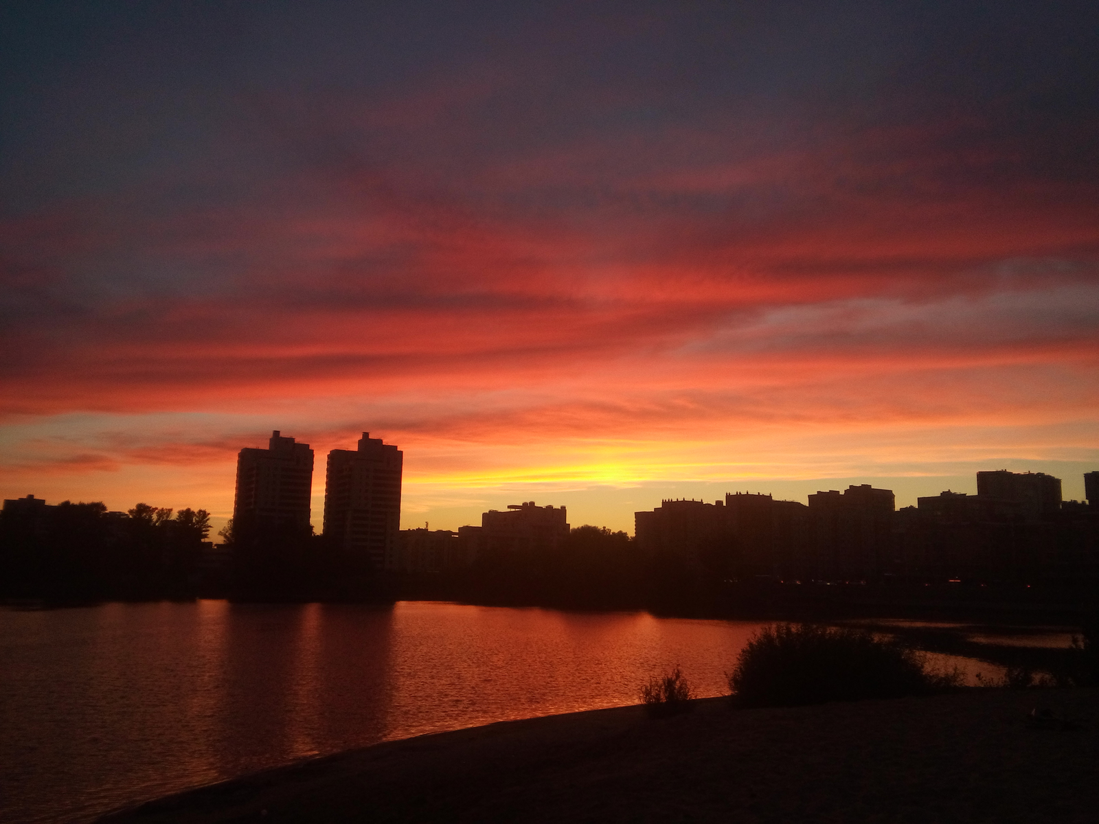 Bay at sunset, Kazan - Kazan, Sunset