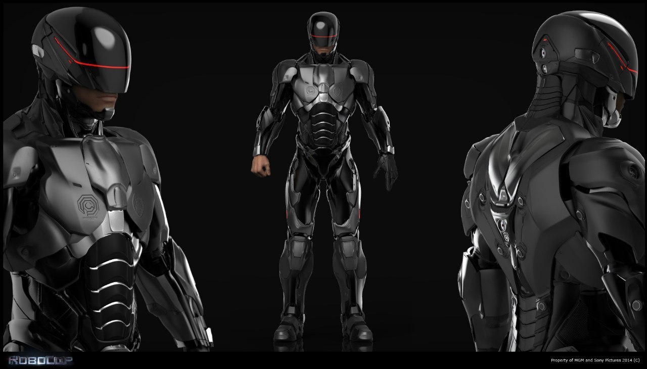 Concept Art  RoboCop - Concept Art RoboCop, Арт, Длиннопост