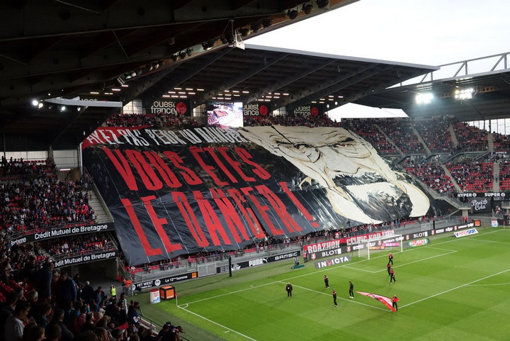 Fan banner based on Breaking Bad - Football, Championship, Rennes, Breaking Bad, Sportsru, Fans