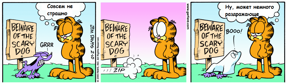 Fear - Comics, Translation, Garfield