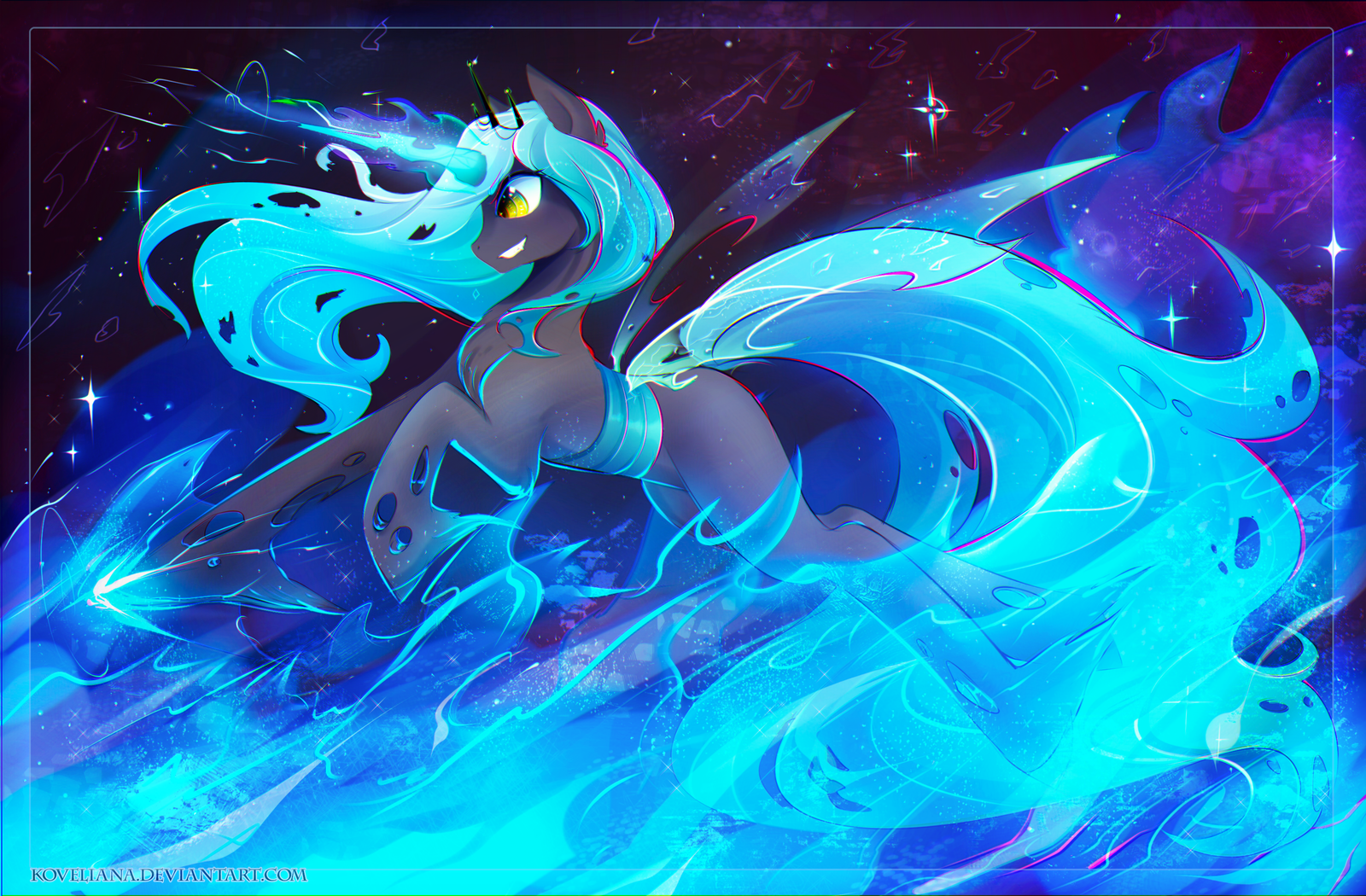 Chrysalis - My Little Pony, PonyArt, Queen Chrysalis, Koveliana