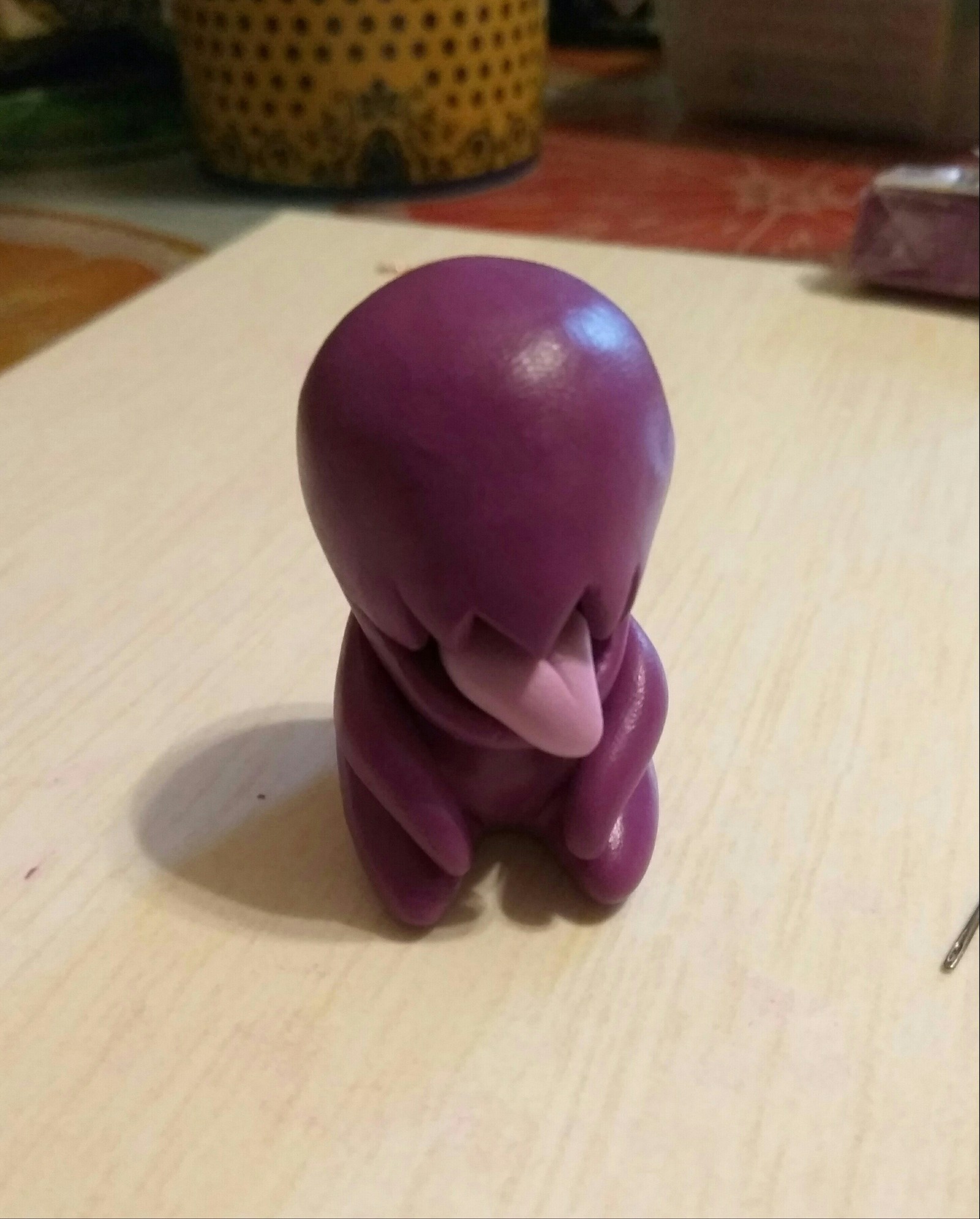 baby zergling - My, Zergling, CarbotAnimations, Handmade, Polymer clay, Starcraft, Longpost, Needlework with process