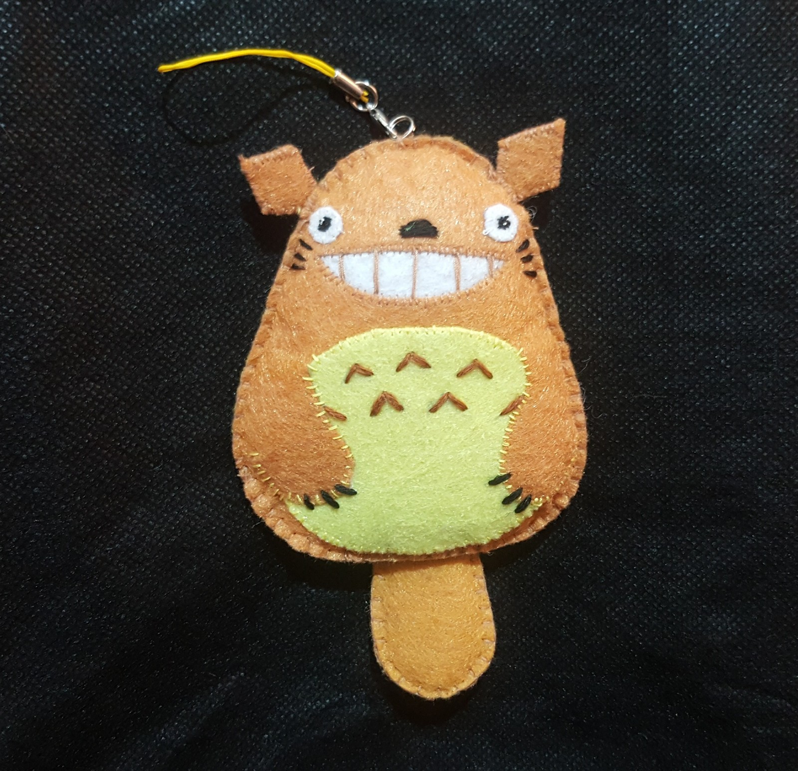 Handmade My works from felt. My Neighbor Tottoro cartoon character in different colors. Height 15 cm. Keychain 750r. - My, Handmade, Handmade, Needlework, , Felt, Creation, Longpost, My neighbor Totoro