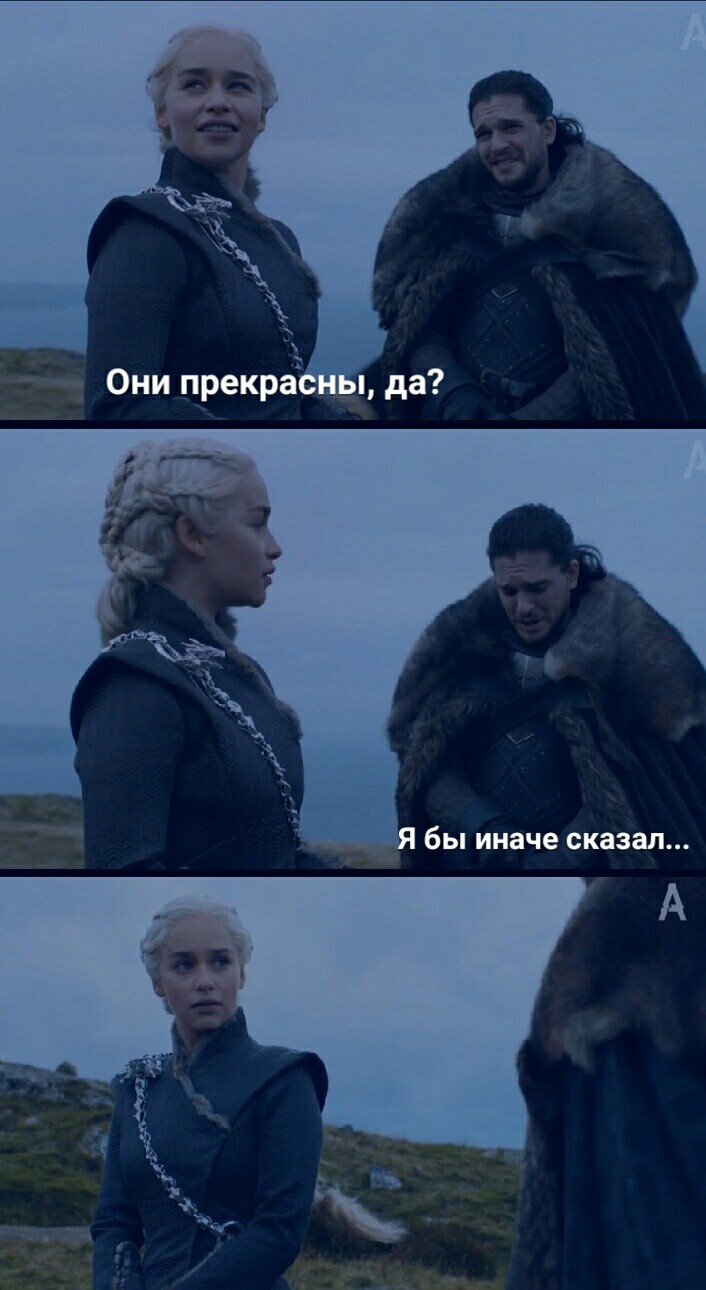 When you want to drive up to the queen, but something didn't go according to plan. - Game of Thrones, Spoiler, Daenerys Targaryen, Jon Snow