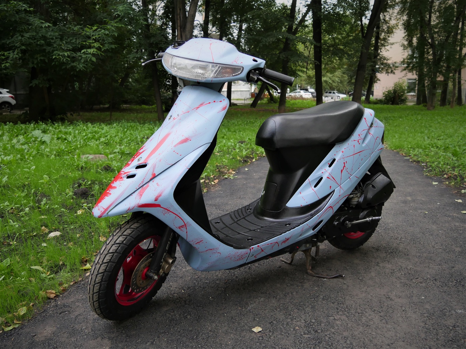 Honda Dio 27 покрашенная