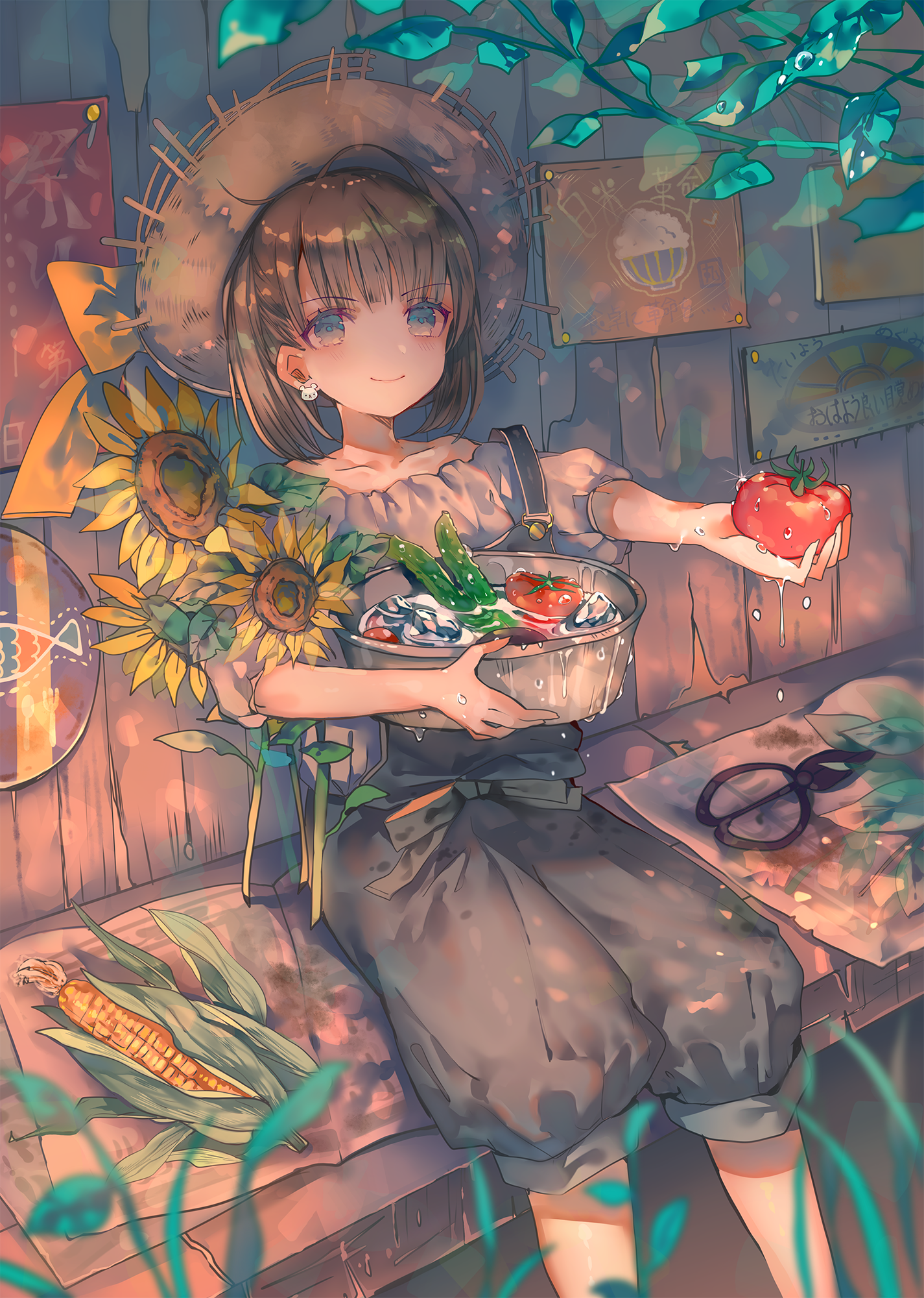 Vegetables - Anime art, Anime, Anime original