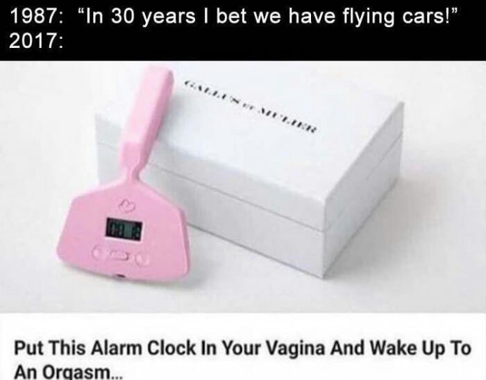 Be proud of us, distant ancestors! - 9GAG, Alarm, Orgasm