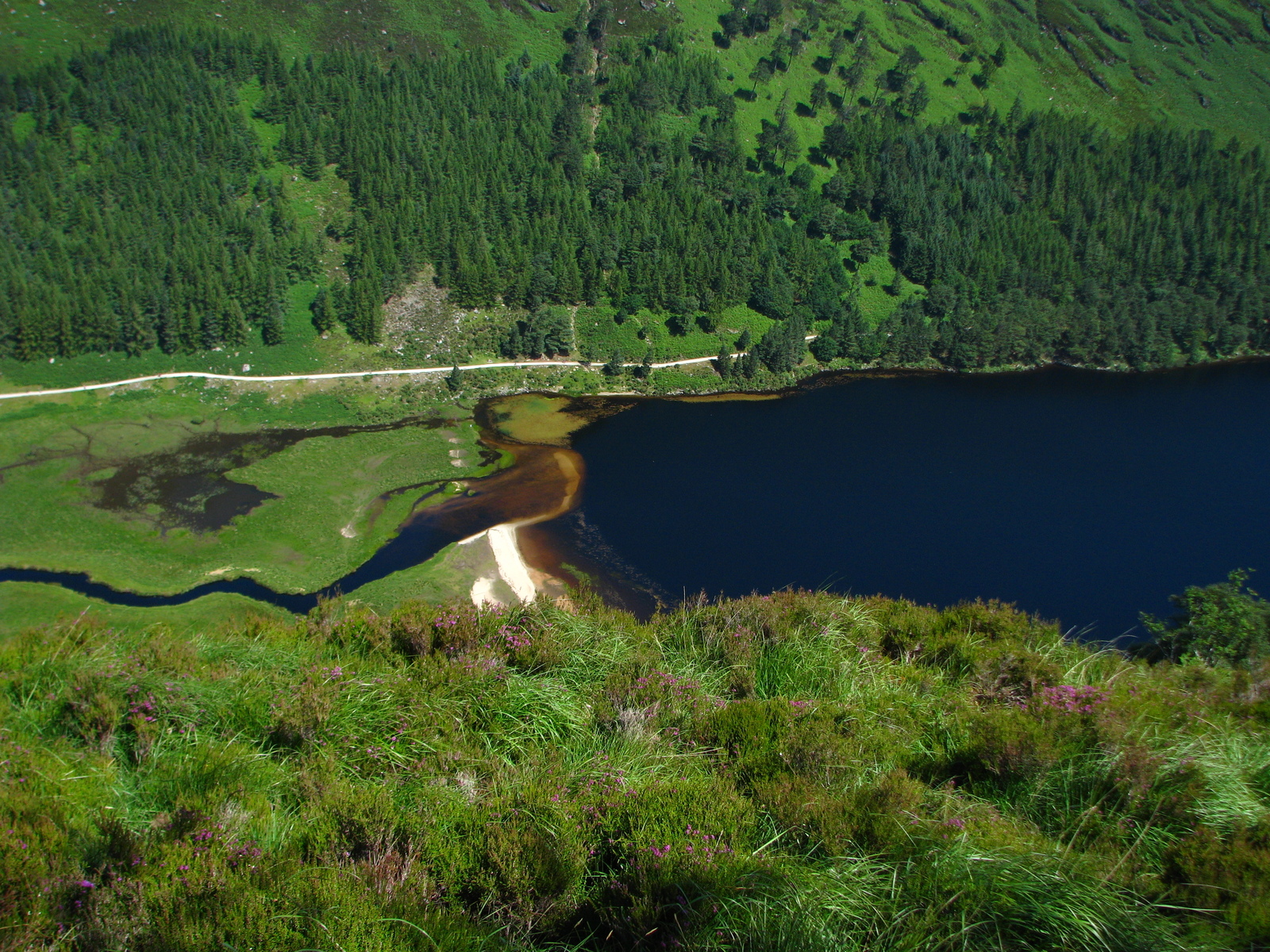 Glendalough - Guinness colored lakes - My, Ireland, , Nature, Tourism, Travels, Lake, Longpost, Dublin