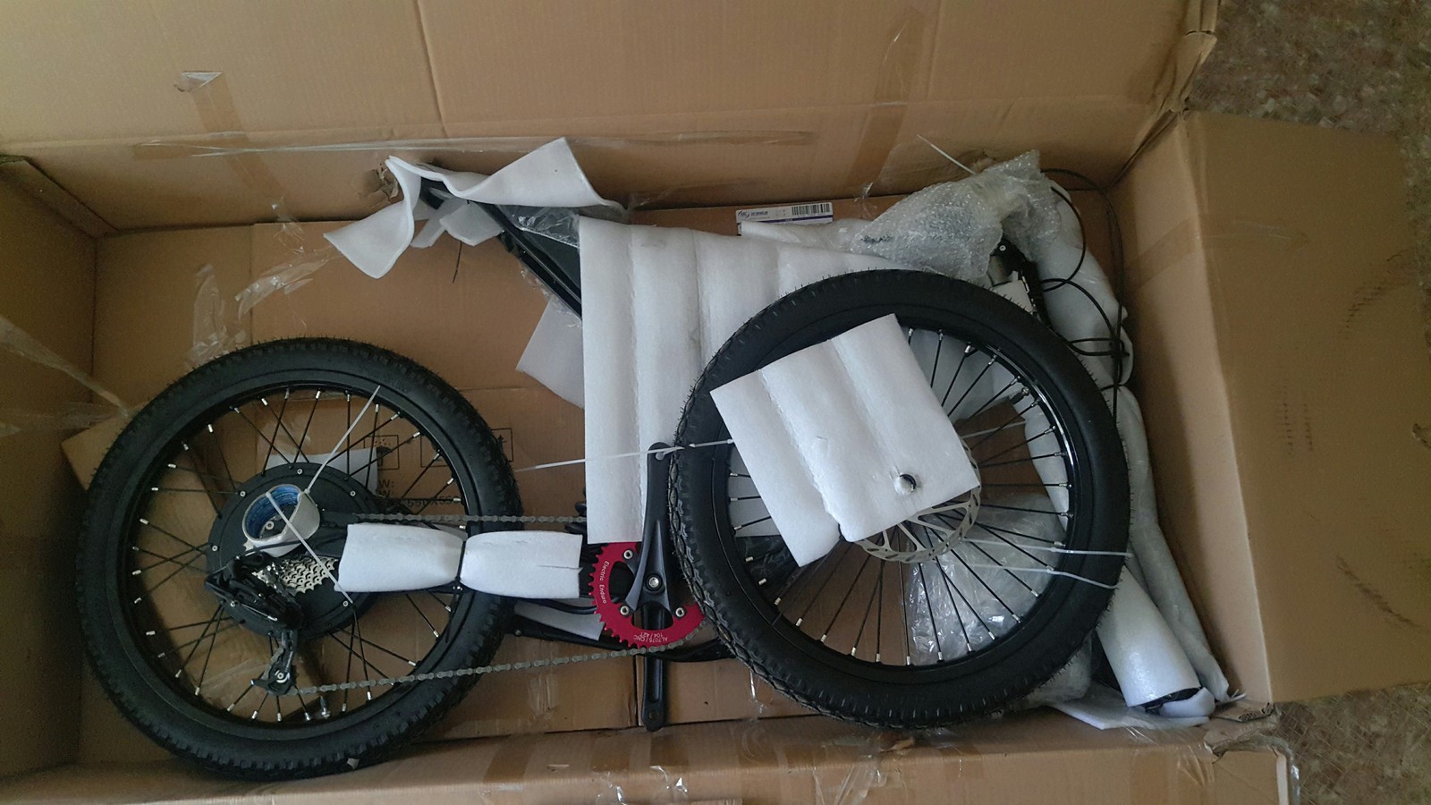 Electric bike from China - Part 1 - My, Electric bike, China, Hello reading tags, Tag, Longpost