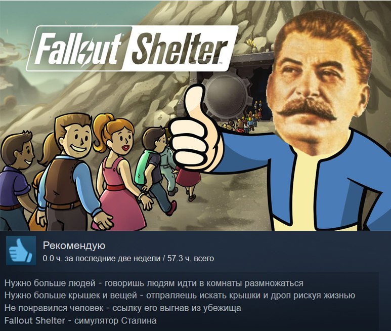 Stalin Simulator - Review, Steam Reviews, Fallout, Fallout shelter