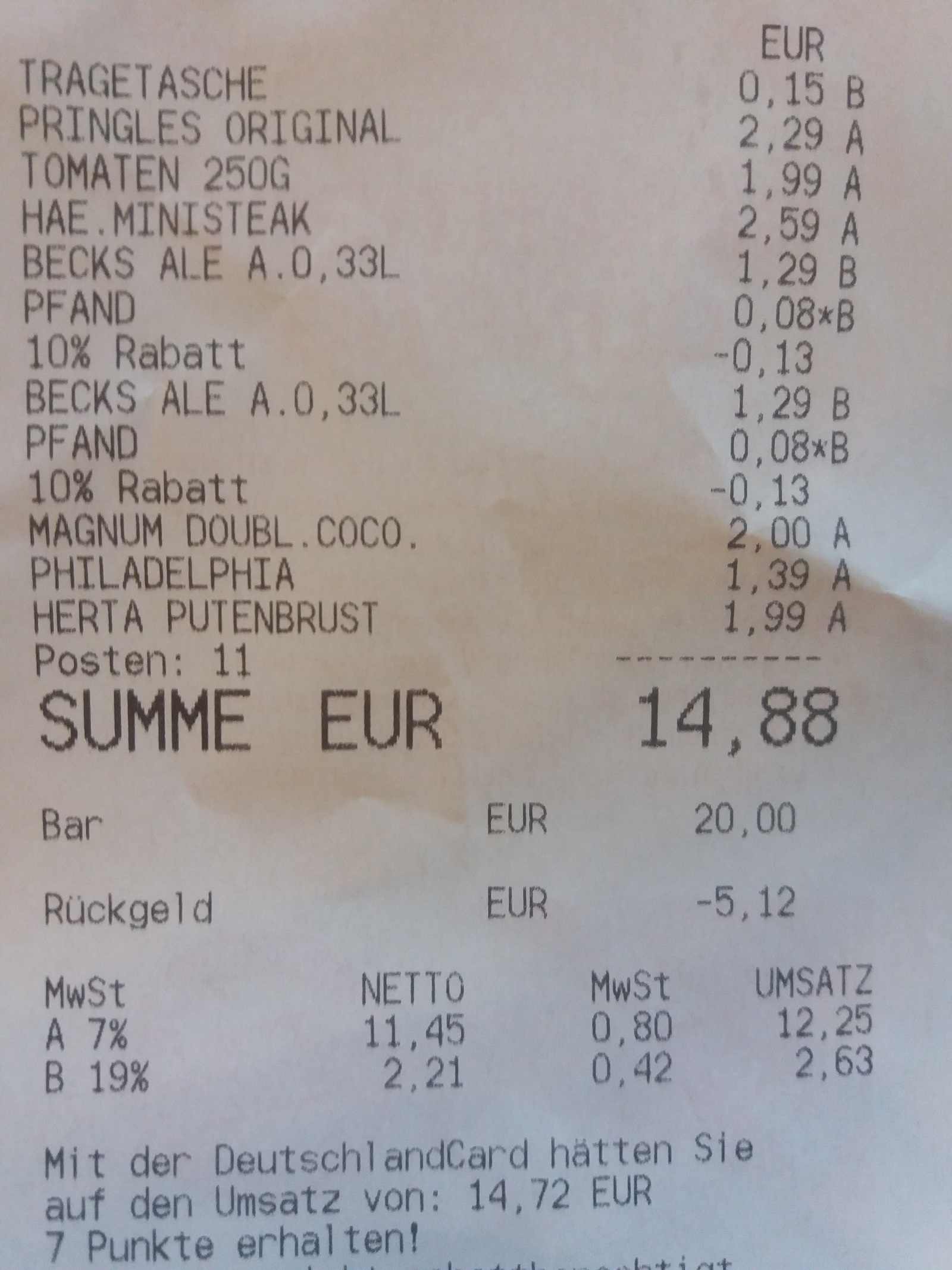 When I went shopping in Germany - My, 1488, Germany, Receipt, Coincidence, I don't think