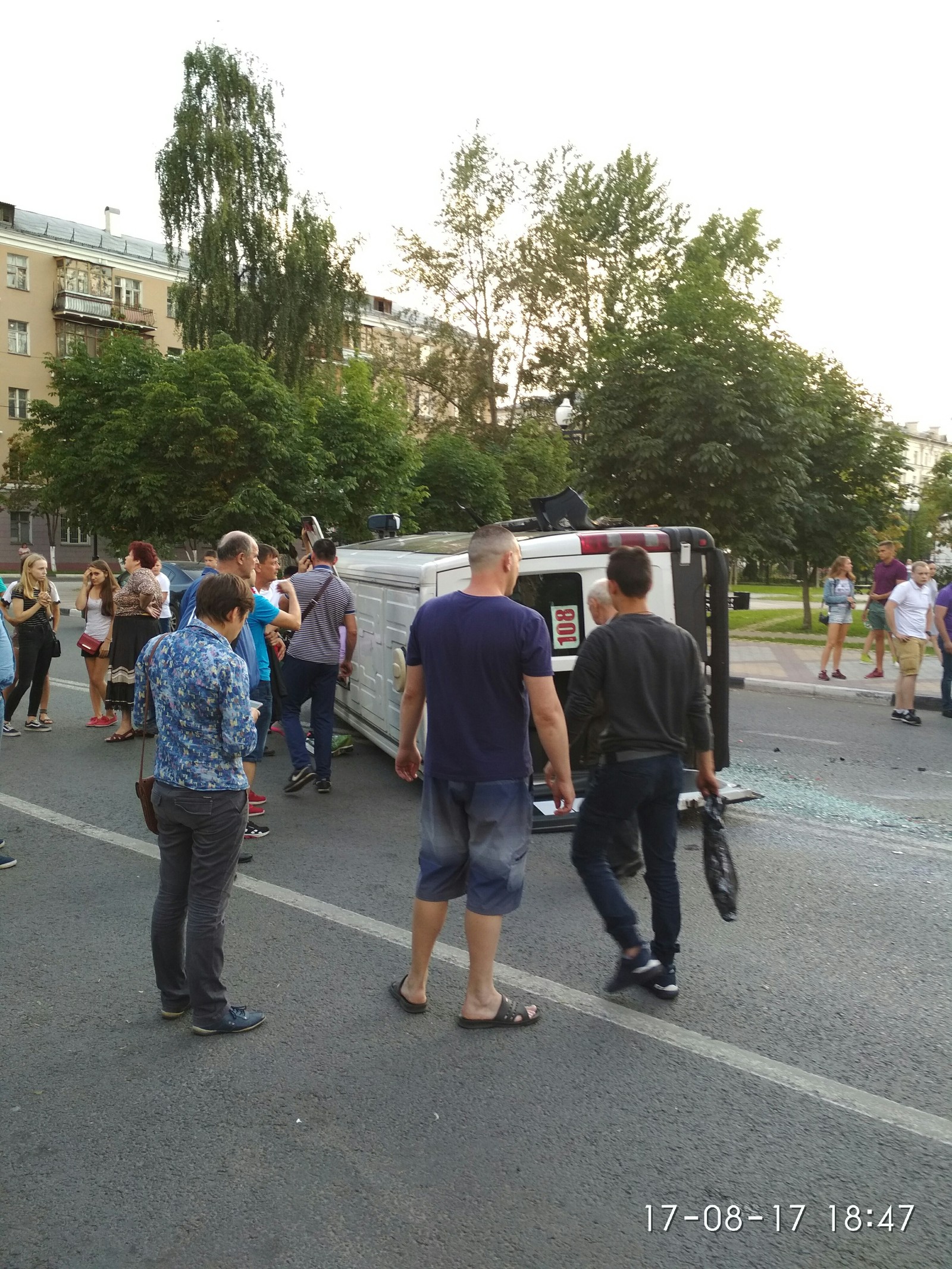 Accident in Balashikha - My, Crash, Road accident, Balashikha, Longpost