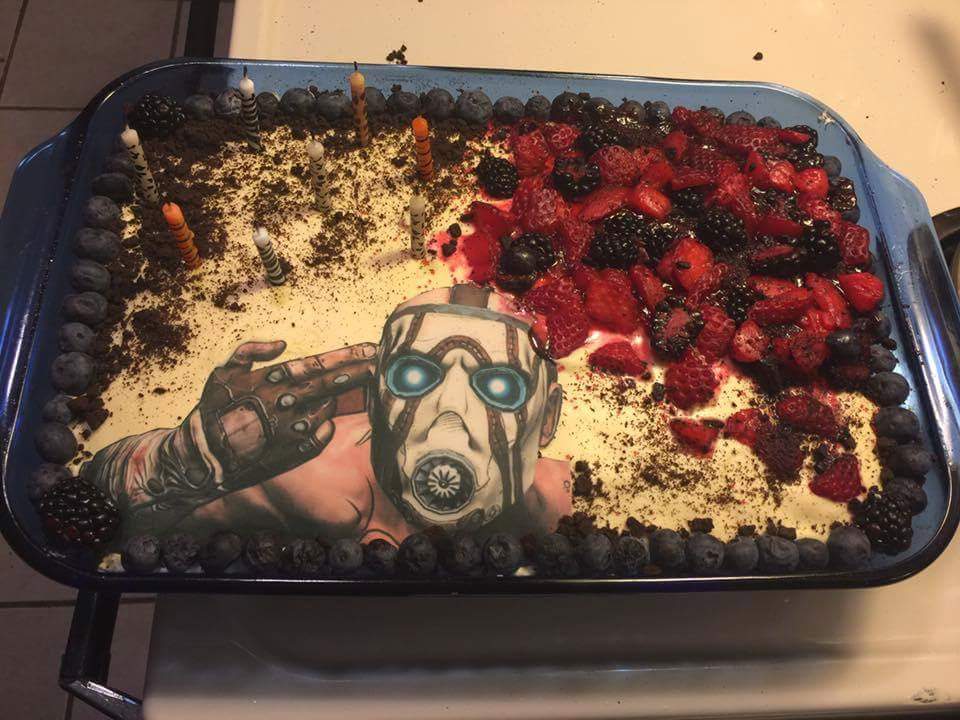 Cake - Borderlands, Cake, Characters (edit), Berries, The photo