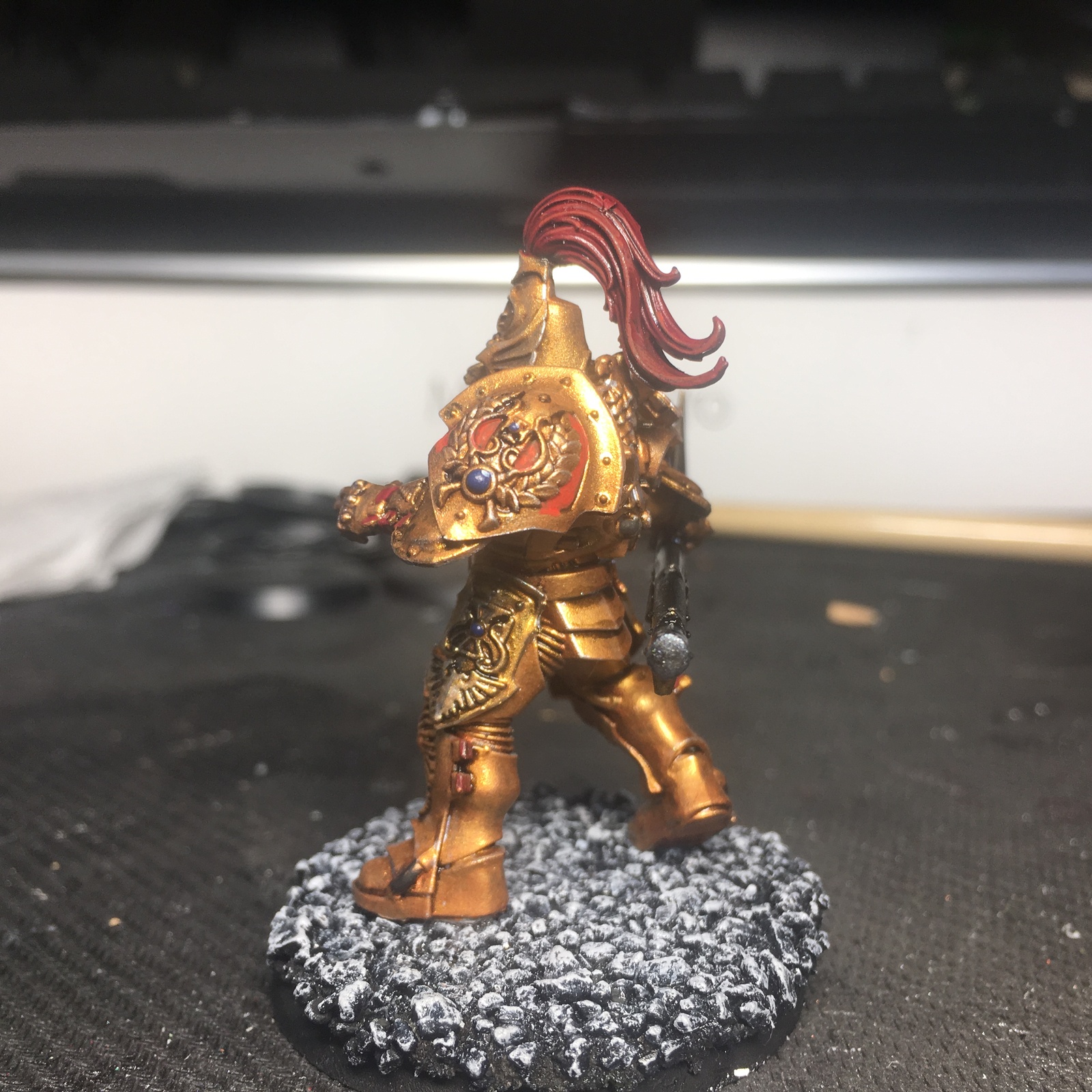 [NOT] First Paint Month: Adeptus Custodes Demigods - My, Wh miniatures, Warhammer 40k, Warhammer, Adeptus Custodes, Skillful fingers, Longpost