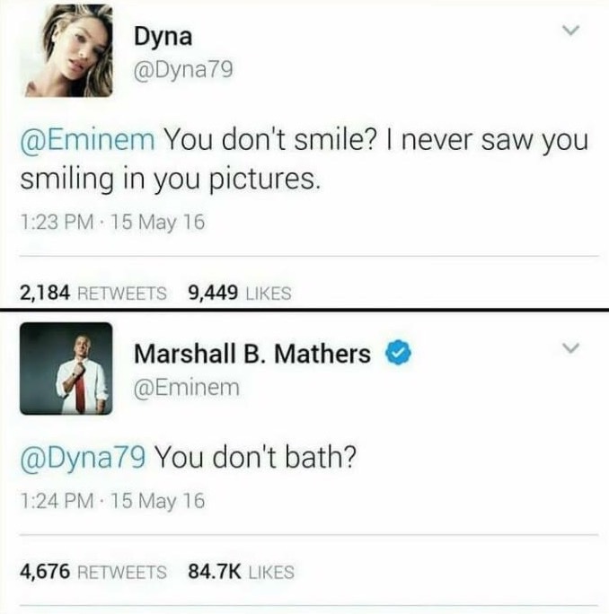 Eminem - Eminem, Twitter