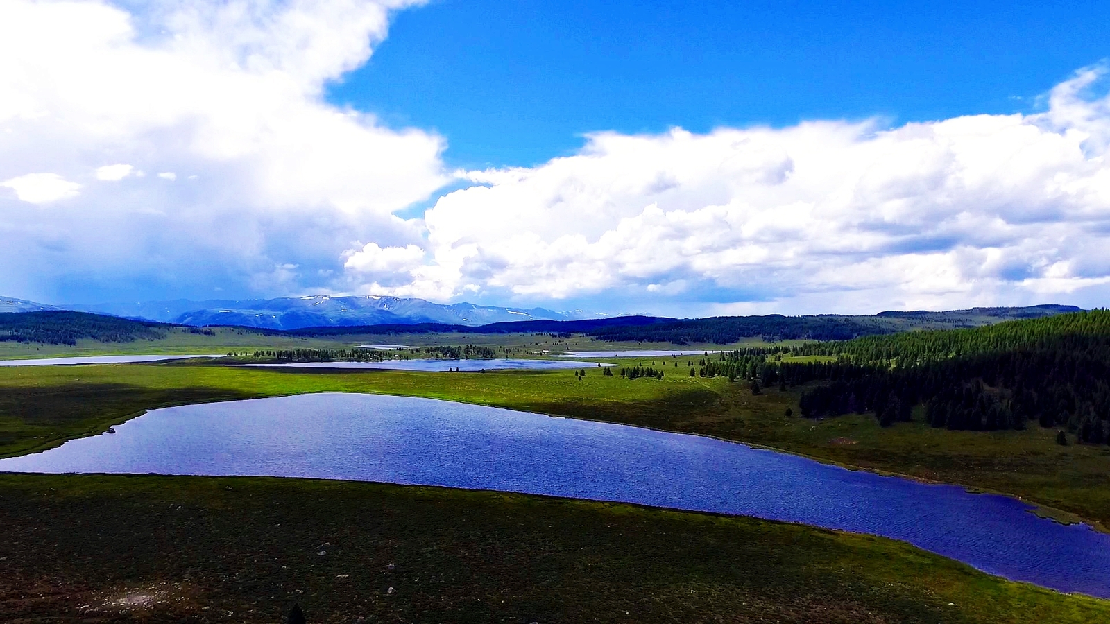 Lakes at an altitude of 1500-2000 meters in the Altai mountains. Summer 2017. Part-14. - My, Altai, Mountain Altai, Ulagansky district, Video, Altai Republic