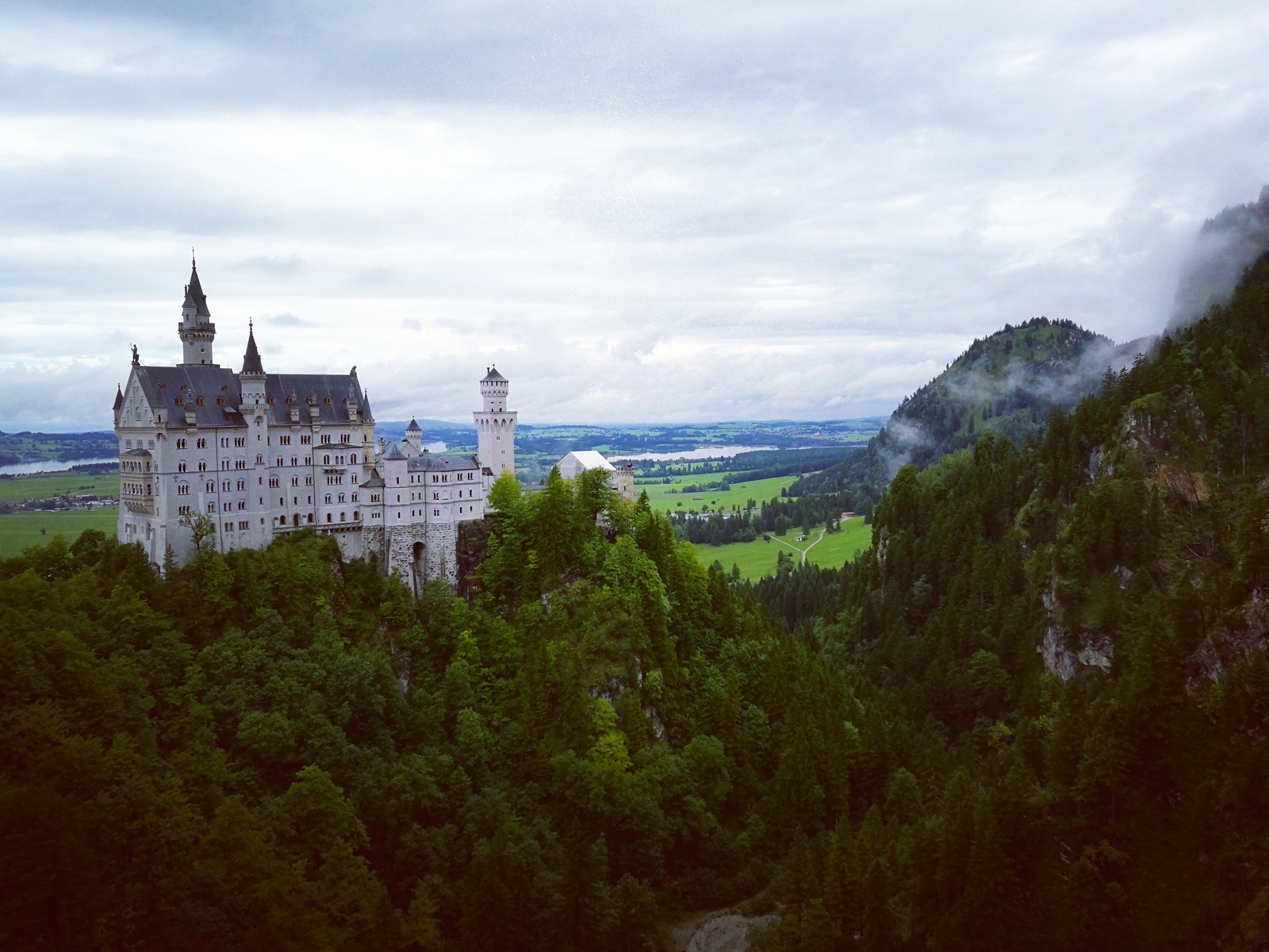 Castle in the mountains - My, Lock, The mountains, Forest, The photo