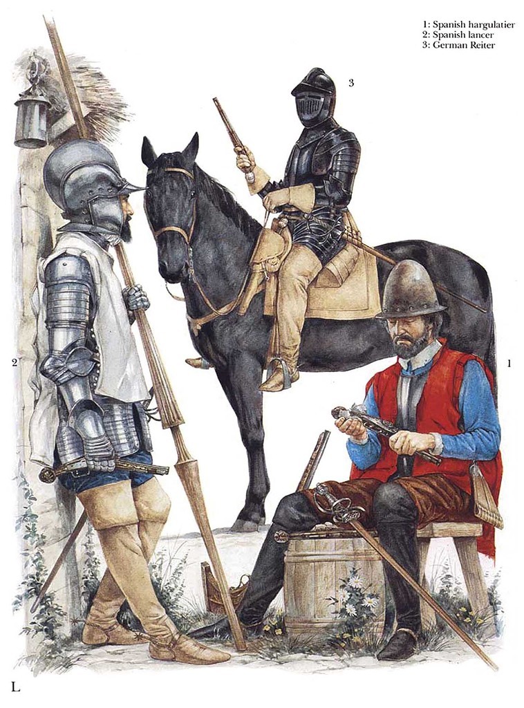 Cavalry. - League of Historians, Cavalry, Firearms, Reiters, 16th-17th century, Longpost